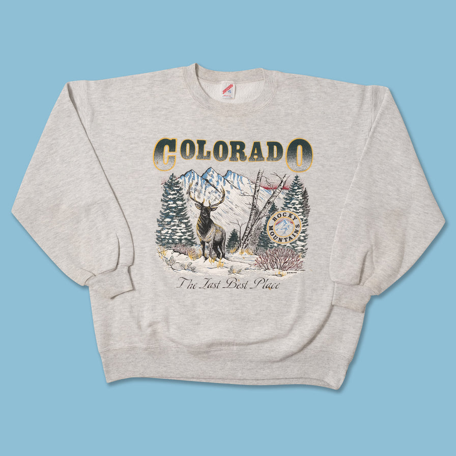 Vintage Rocky Mountains Sweater XLarge 