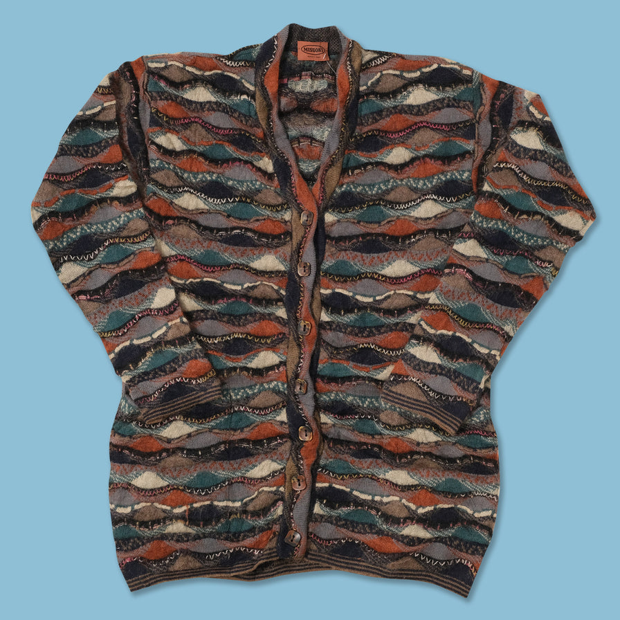 Vintage Missoni Knit Cardigan Medium 