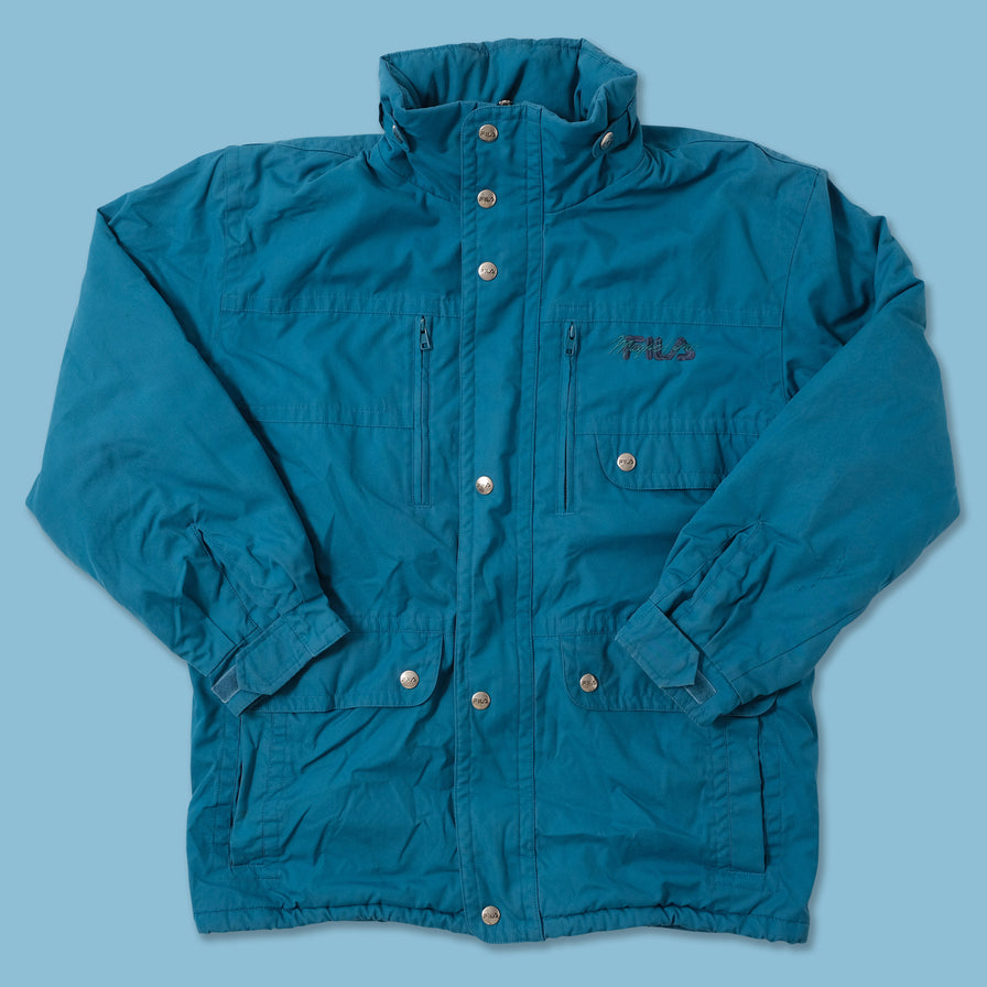 Vintage Fila Magic Line Padded Jacket Medium 