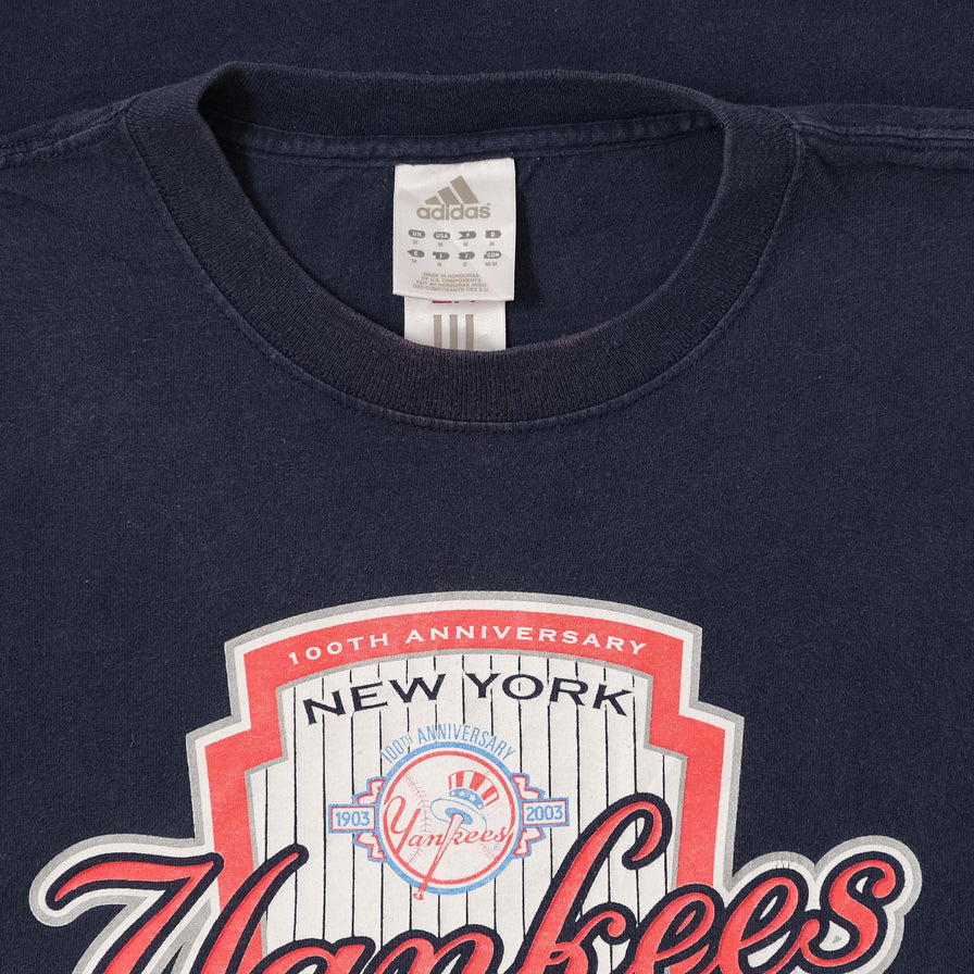2003 Adidas New York Yaynkees T-Shirt Medium 