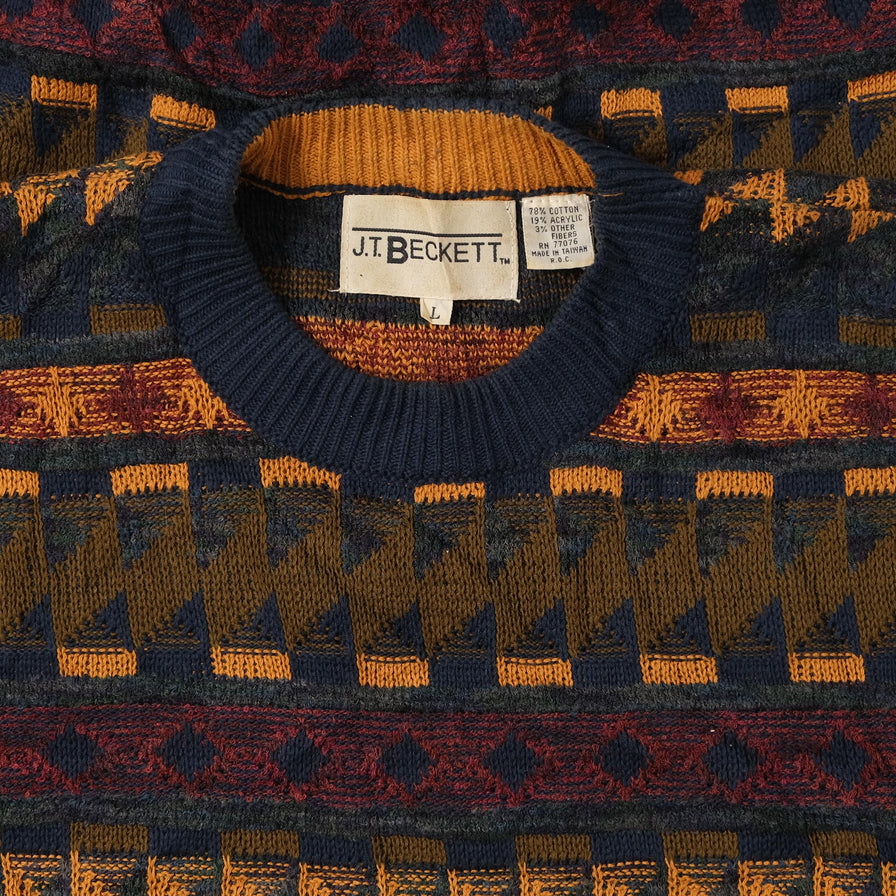 Vintage Knit Sweater XLarge 