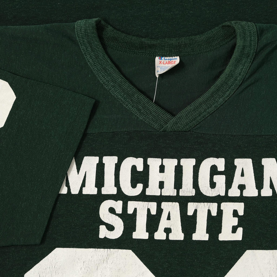 Vintage Champion Michigan State Jersey XLarge 