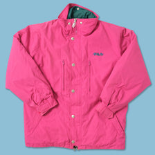 Vintage Women's Fila Magic Line Padded Jacket Medium 