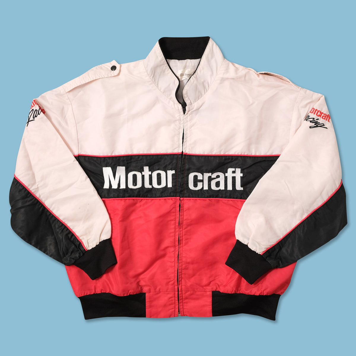 Vintage Motorcraft Racing Jacket Large | Double Double Vintage