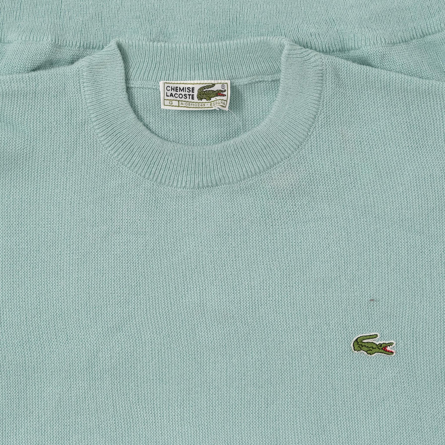 Vintage Lacoste Knit Sweater Large 