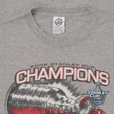 2008 Detroit Red Wings Stanley Cup T-Shirt Medium 
