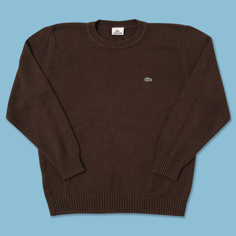 Vintage Lacoste Knit Sweater Medium 