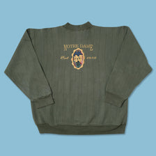 Vintage Notre Dame Sweater Large 