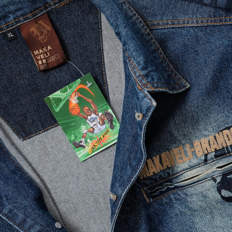 Vintage Maka Veli Denim Jacket XLarge 