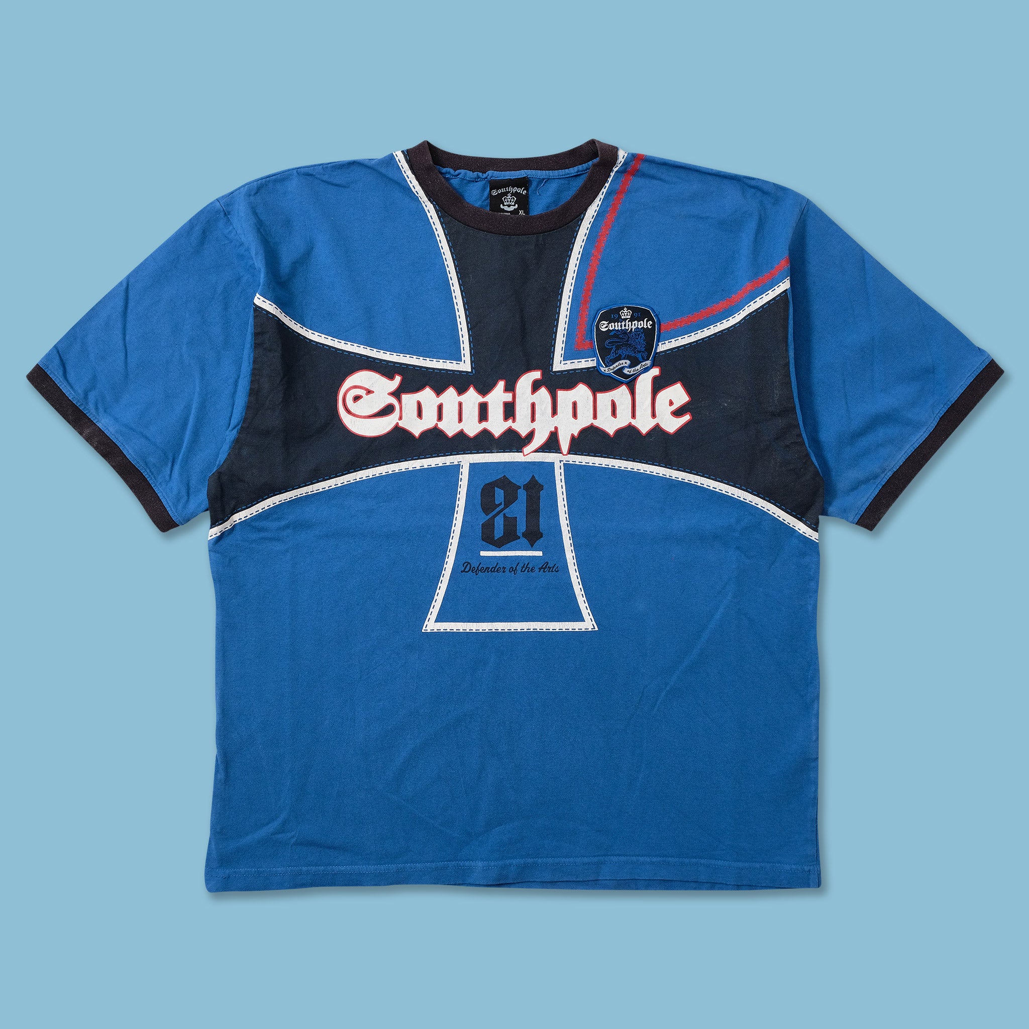 Y2K Southpole T-Shirt XLarge | Double Double Vintage