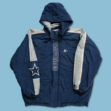 Vintage Starter Dallas Cowboys Anorak 2XLarge 