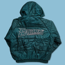 Vintage Philadelphia Eagles Padded Jacket Large 
