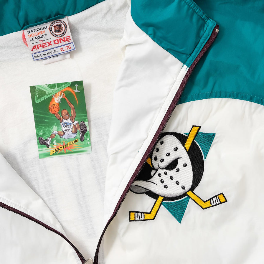 Vintage Mighty Ducks Track Jacket XLarge 