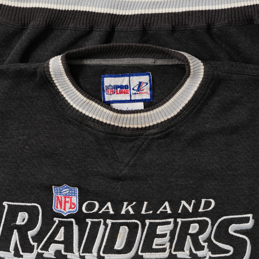 Vintage Oakland Raiders Sweater Medium 