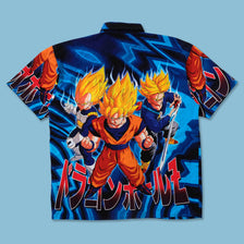 2001 Dragonball Z Pattern Shirt XLarge 