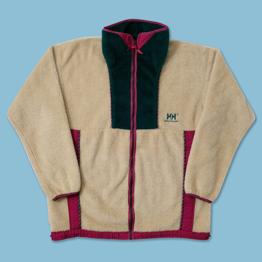 Vintage Helly Hansen Deep Pile Fleece Jacket Large 