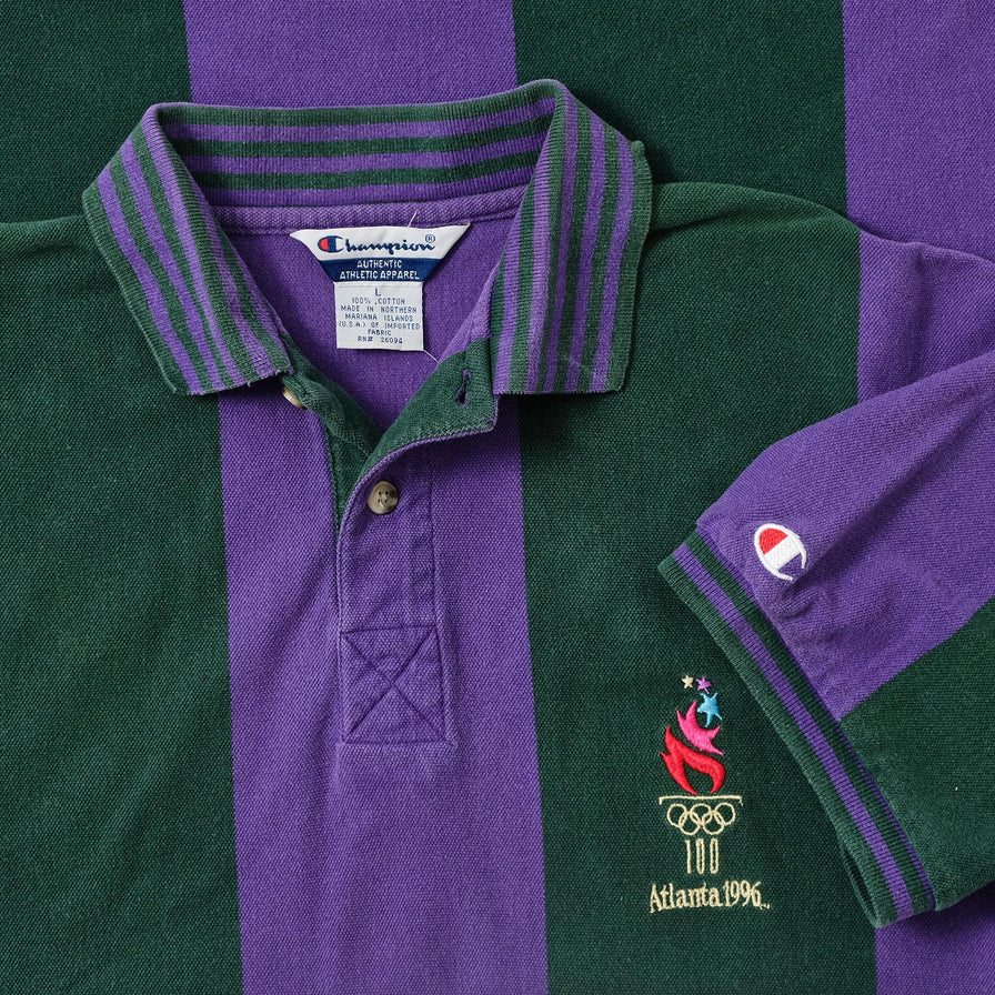 1996 Champion Atlanta Olympics Polo Large 