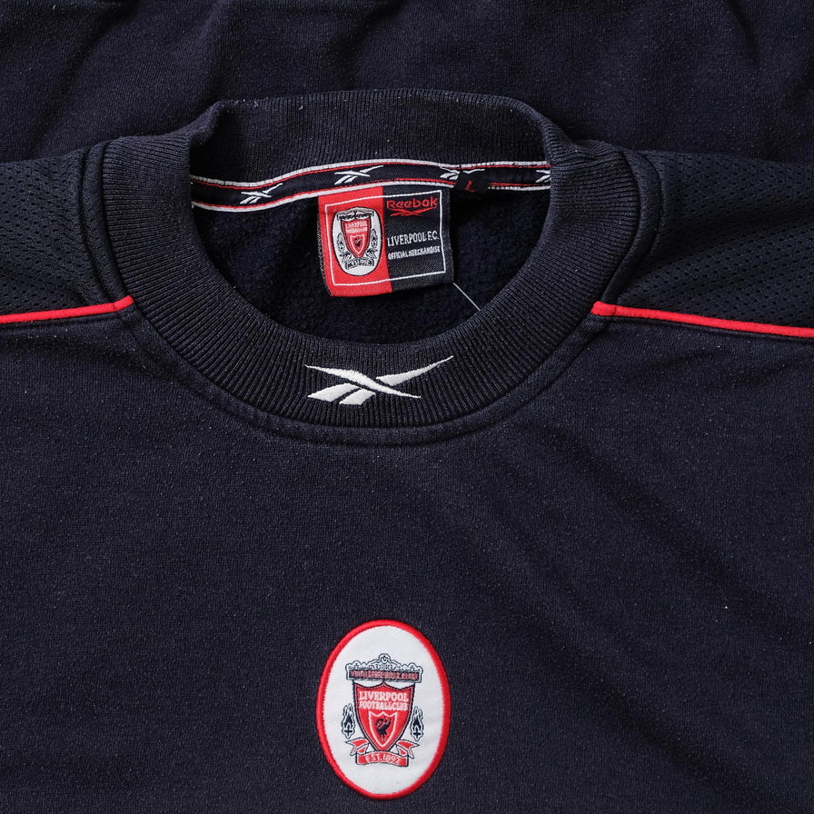 Vintage Reebok FC Liverpool Sweater Large | Double Double