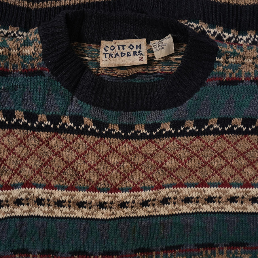 Vintage Knit Sweater Large 