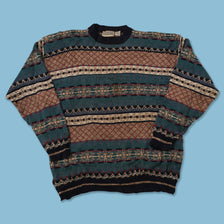 Vintage Knit Sweater Large 