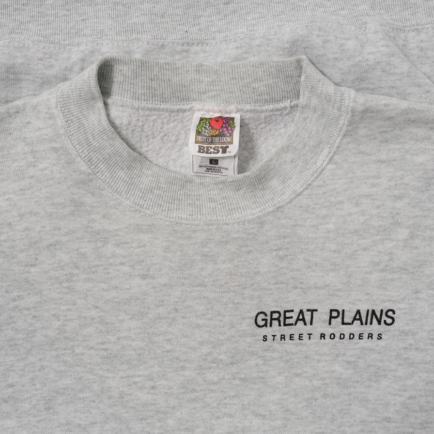 Vintage Great Plains Street Rodders Sweater Medium 