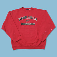 Vintage Nebraska Huskers Sweater XLarge 