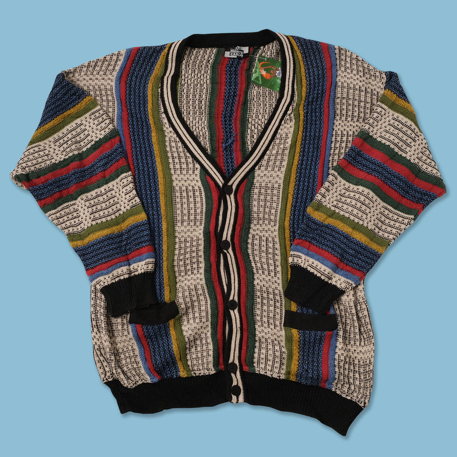Vintage Monte Carlo Knit Cardigan XXLarge 