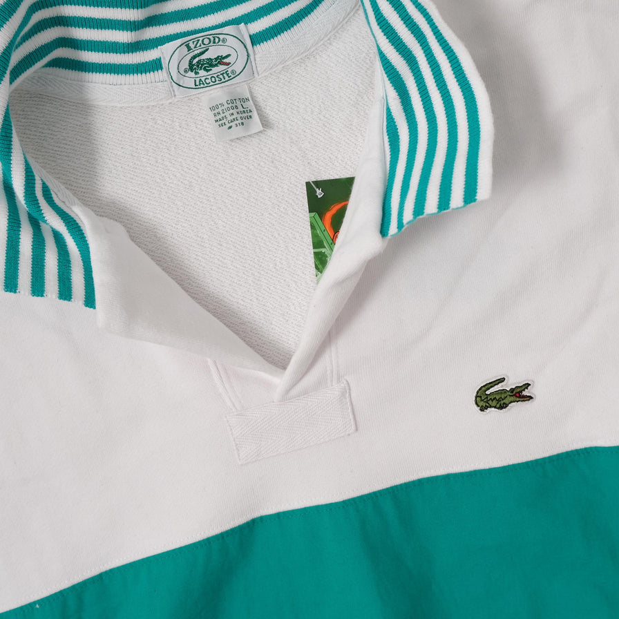 Vintage Lacoste Collar Sweater Large 