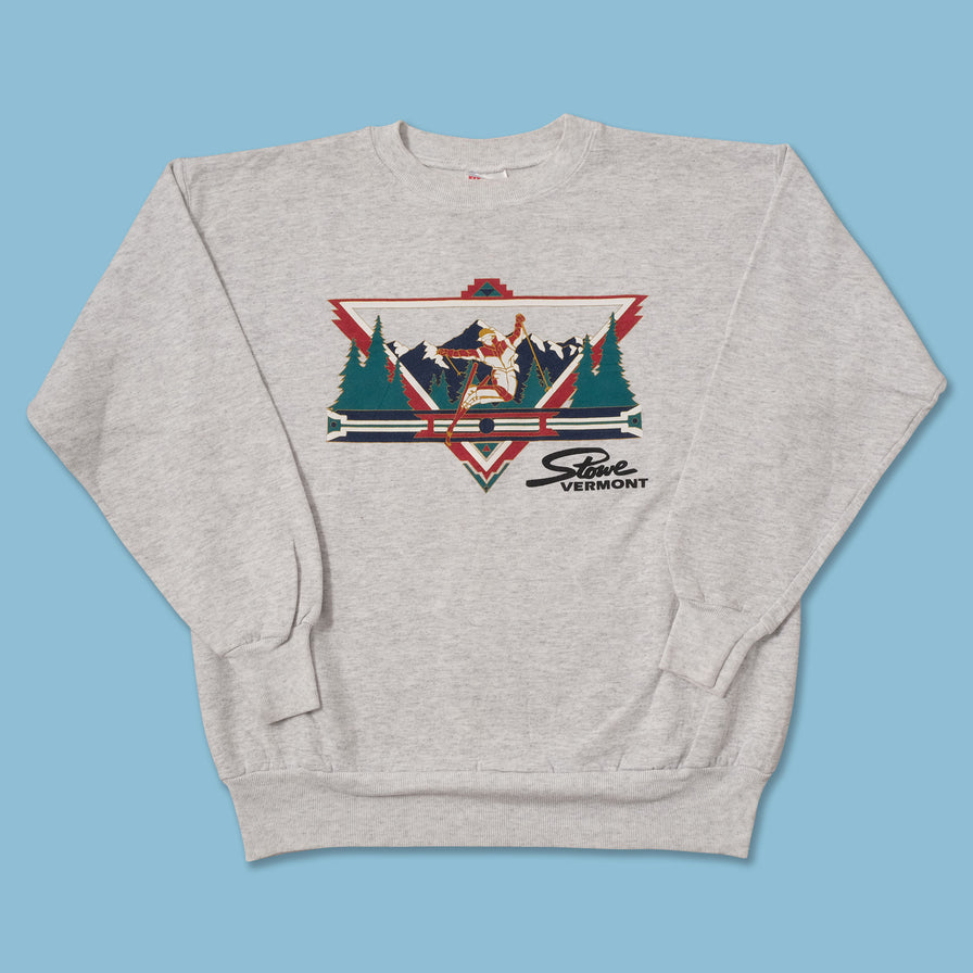 Vintage Stowe Vermont Sweater Small 