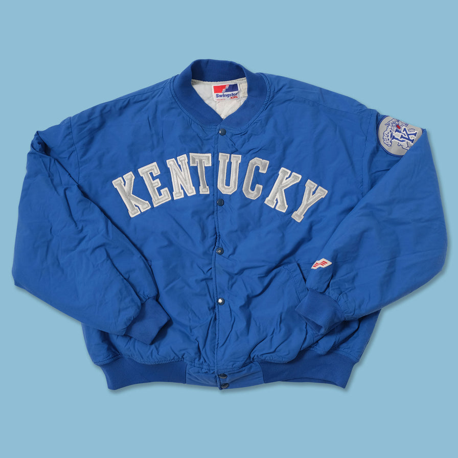 Vintage Kentucky Wildcats Padded College Jacket XXLarge 