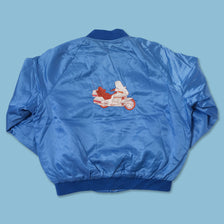 Vintage Biker Padded College Jacket XLarge
