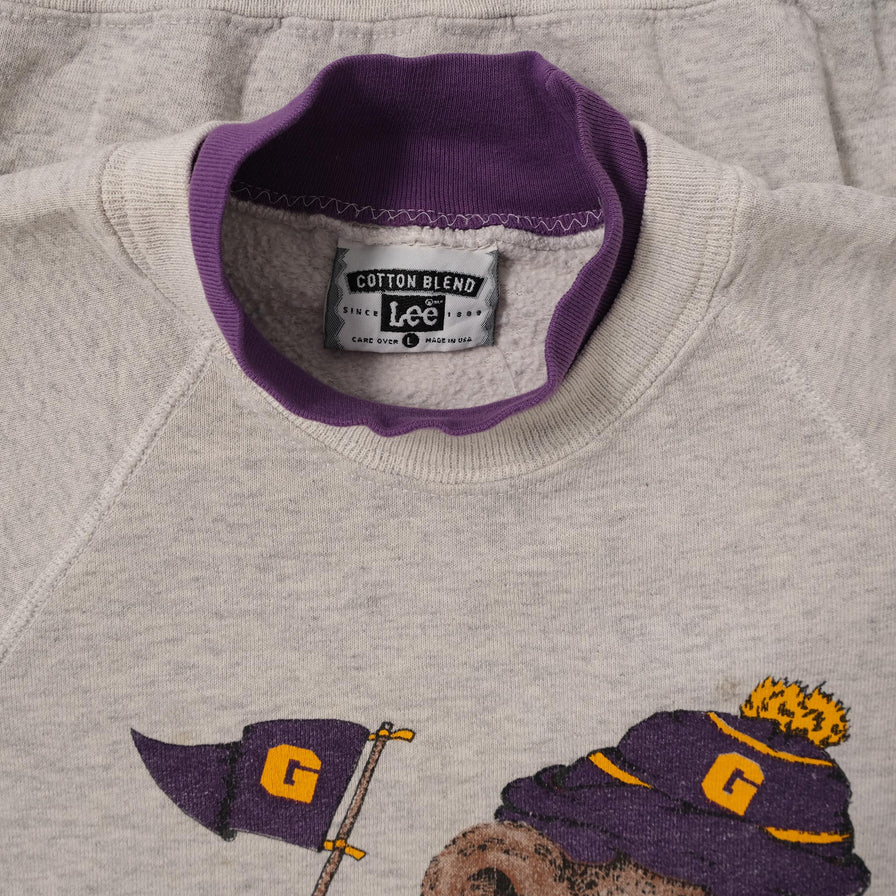 Vintage Yellow Jackets Sweater Medium 