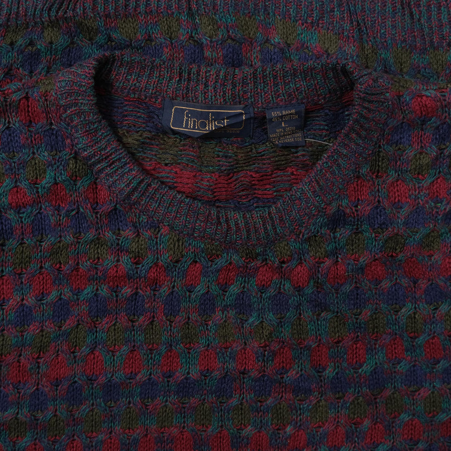 Vintage Knit Sweater Large 