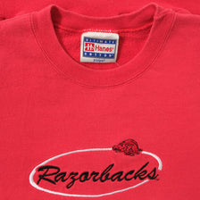 Vintage Arkansas Razorbacks Sweater XLarge 