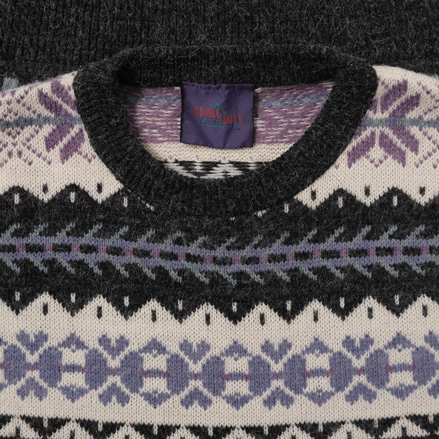 Vintage Knit Sweater Medium 