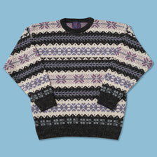 Vintage Knit Sweater Medium 