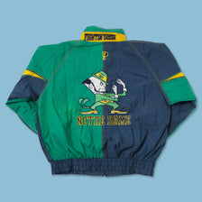 Vintage Notre Dame Fighting Irish Track Jacket Medium 