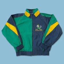 Vintage Notre Dame Fighting Irish Track Jacket Medium 