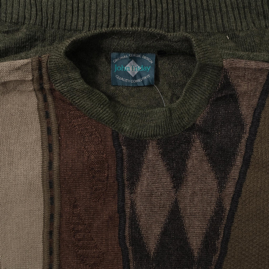 Vintage Knit Sweater XLarge 