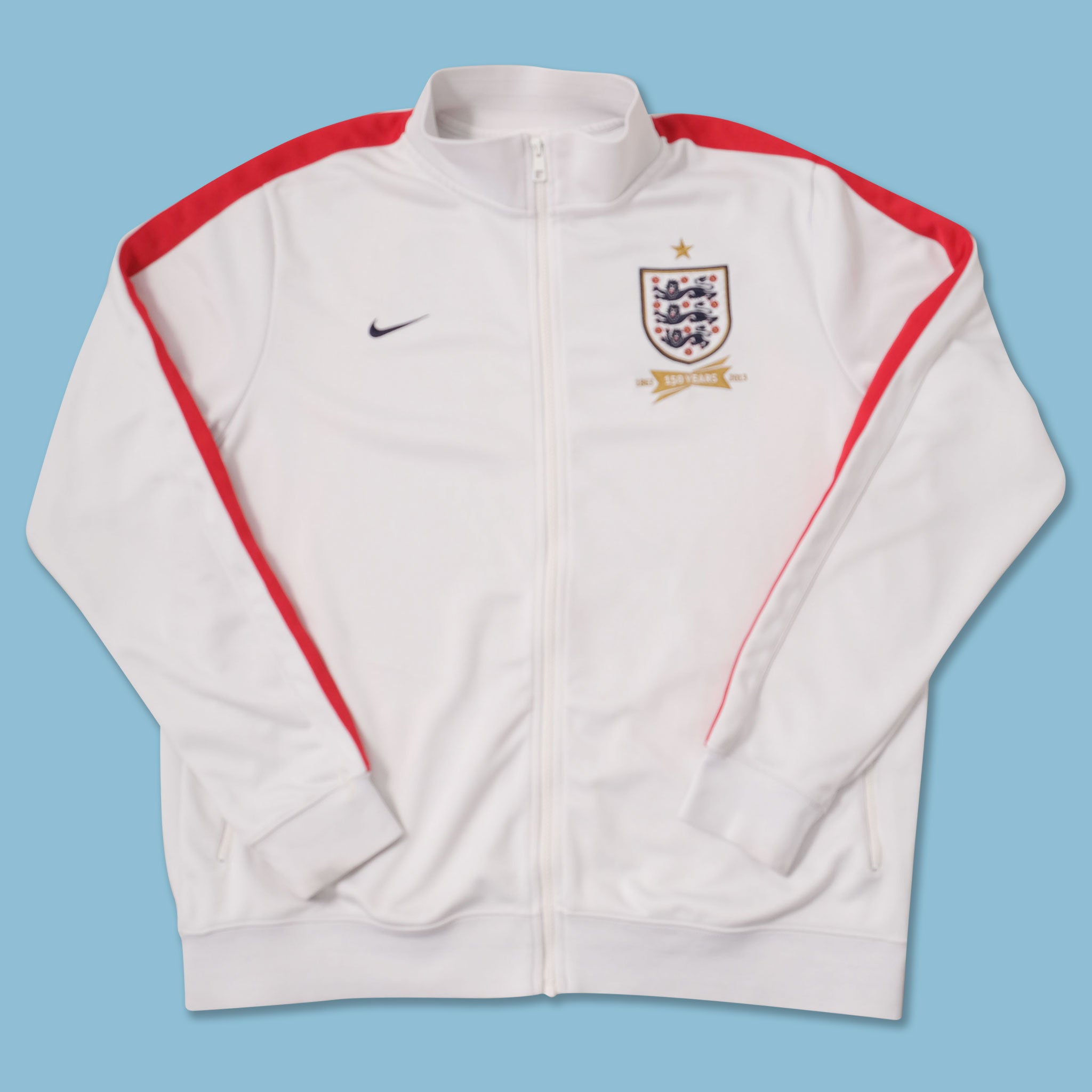 Nike England Track Jacket XXLarge Double Double Vintage