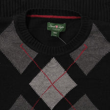 Argyle Knit Sweater XLarge 