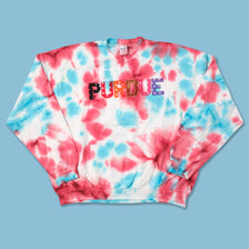 Vintage Purdue Tie Dye Sweater XXL 