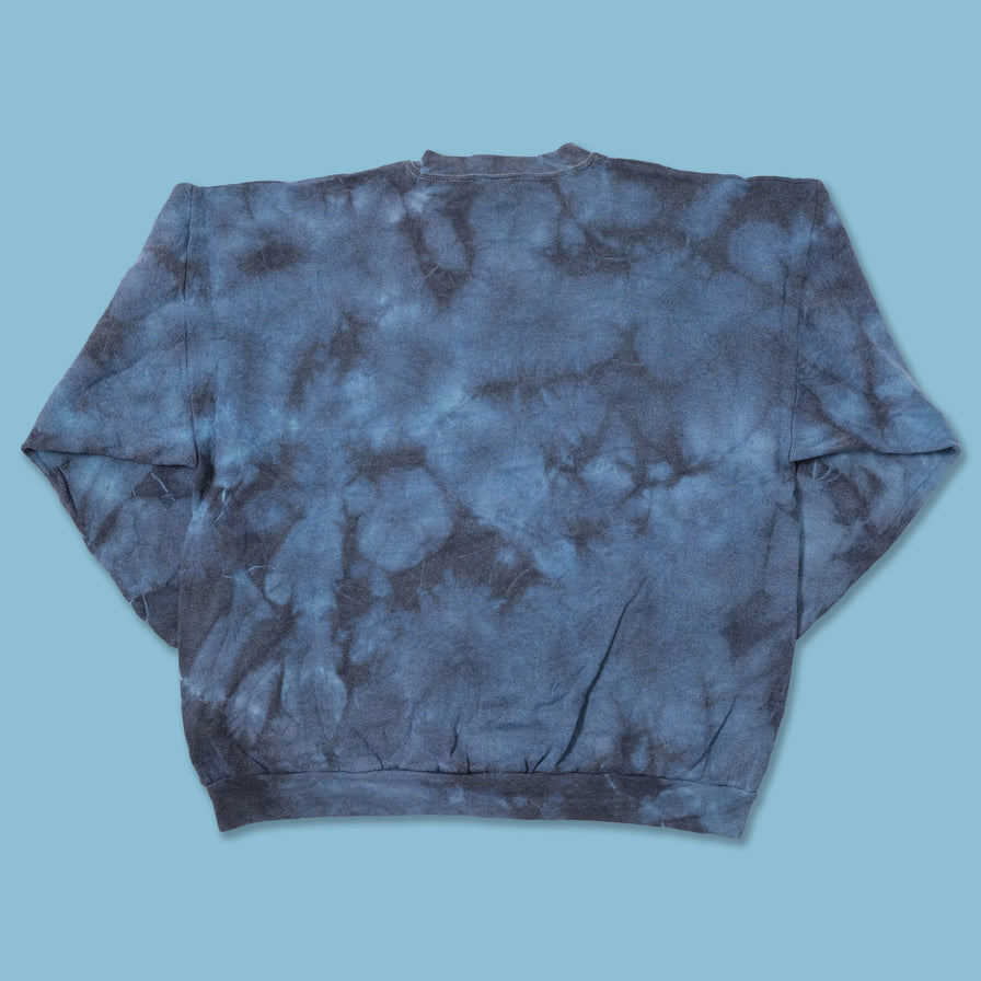 Vintage Alaska Tie Dye Sweater Large 