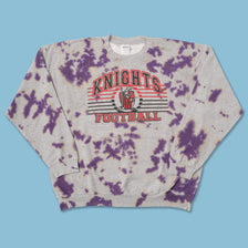Vintage Knights Football Tie Dye Sweater XLarge 