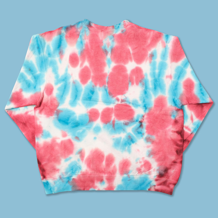 Vintage San Diego State Tie Dye Sweater Medium 