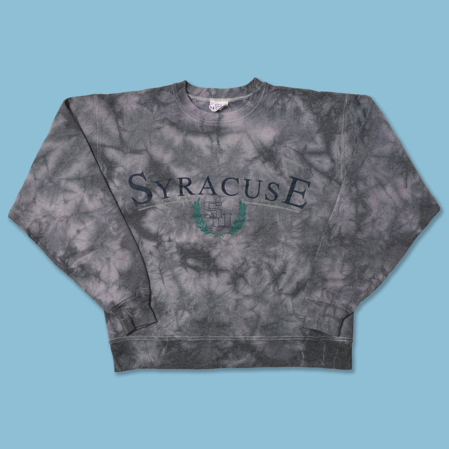 Vintage Syracuse Tie Dye Women's Sweater Large 