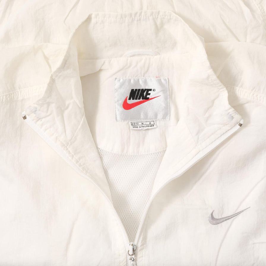 All white nike jacket online