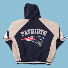 New England Patriots Padded Sweat Jacket Large 