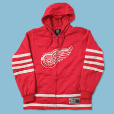 Vintage Detroit Red Wings Light Padded Jacket Large 