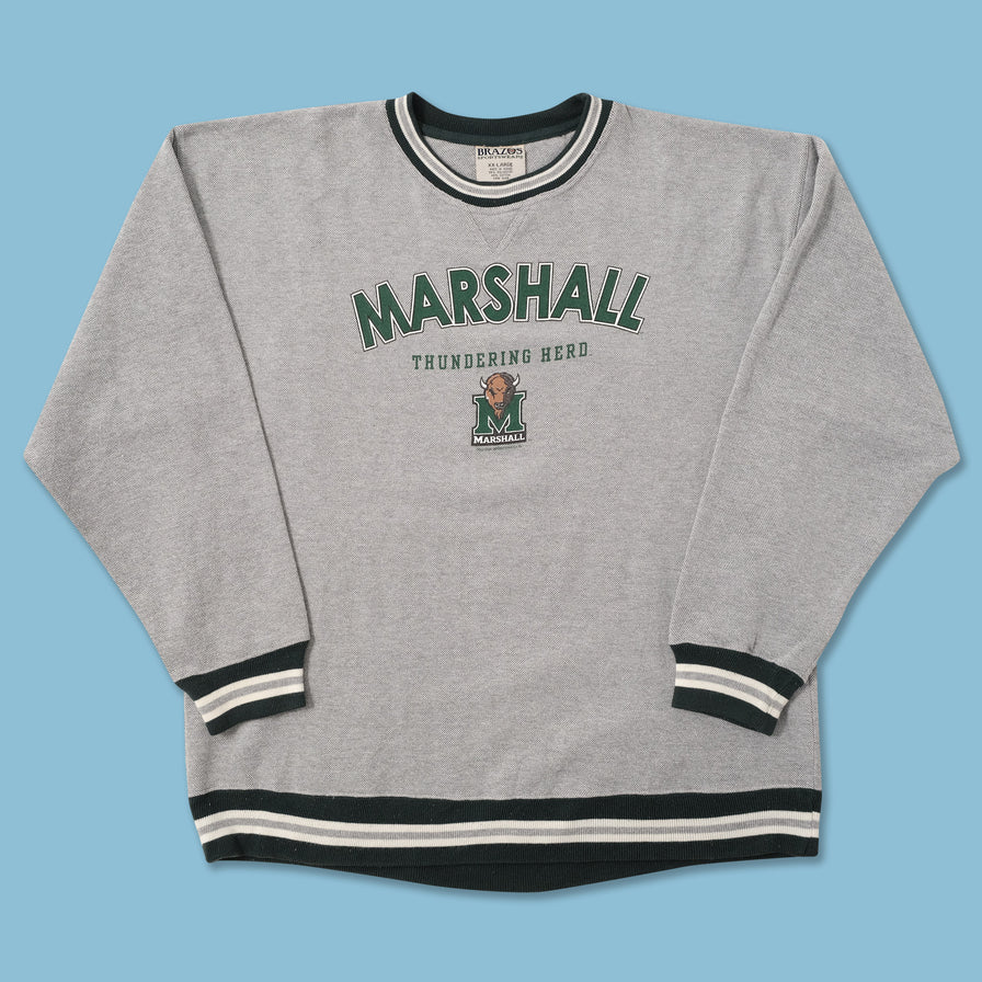 Vintage Marshall Thundering Herd Sweater XXL 